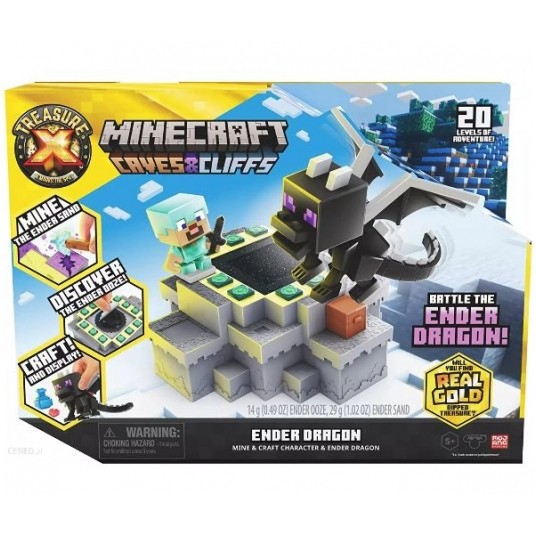 TREASURE X MINECRAFT CAVES & CLIFFS ENDER DRAGON/2 -zdjęcie numer 1