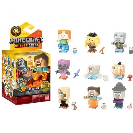 TREASURE X MINECRAFT NETHER QUEST FIGURKA /6 -zdjęcie numer 1