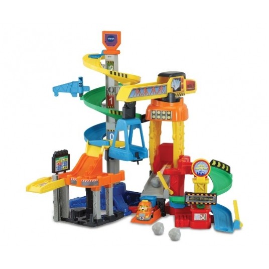 VTECH ZESTAW MEGA PARKING GARAŻ DEUTSH /4 -zdjęcie numer 1