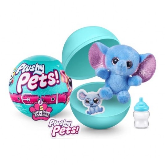 ZURU 5 SURPRISE PLUSHY PETS S1 MASKOTKA /24 -zdjęcie numer 1