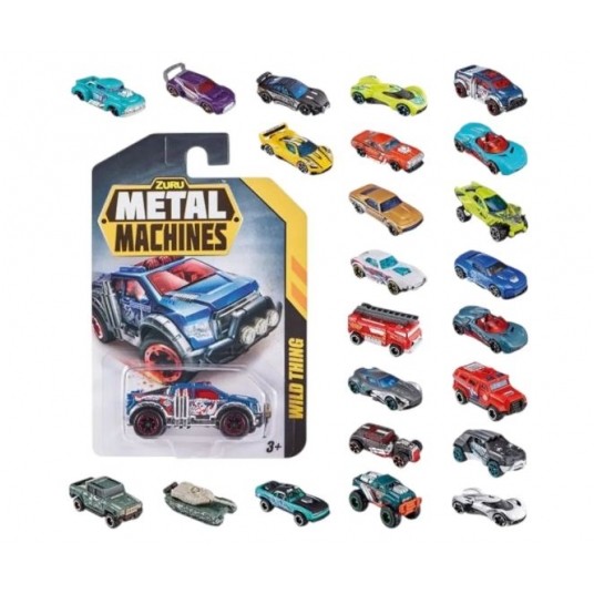ZURU METAL MACHINES METALOWE AUTKO MIX BOX x24 /24 -zdjęcie numer 1