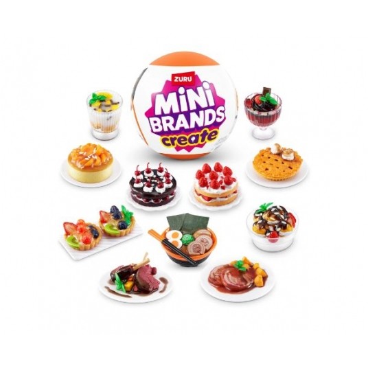ZURU MINI BRANDS - CREATE - MASTER FOOD DISPLAY/25 -zdjęcie numer 1