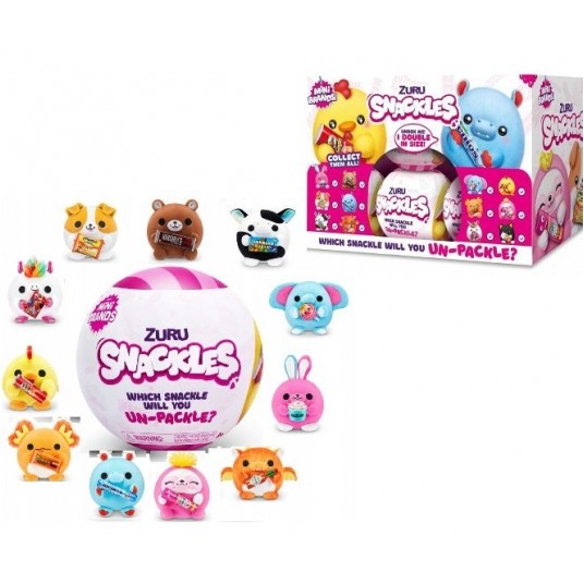 ZURU MINI BRANDS SNACKLES MASKOTKA NIESPODZIANKA -zdjęcie numer 1