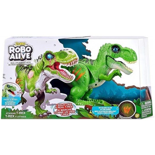 ZURU ROBO ALIVE ROBOTIC DINOZAUR ATAKUJĄCY T-REX/6 -zdjęcie numer 2