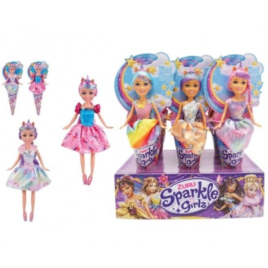 ZURU SPARKLE GIRLZ LALKA W ROŻKU /12 -zdjęcie numer 1