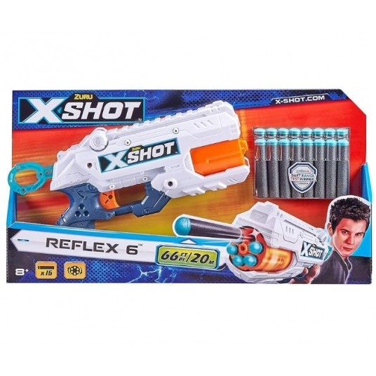 ZURU WYRZUTNIA EXCEL REFLEX 12 STRZAŁEK /6 -zdjęcie numer 1