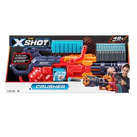 ZURU X-SHOT EXCEL CRUSHER + 48 STRZAŁEK /4 -zdjęcie numer 1