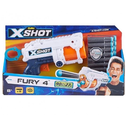 ZURU X-SHOT FURY 4 /6 -zdjęcie numer 1