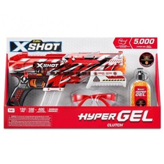 ZURU X-SHOT HYPER GEL PISTOLET + 5000 KULEK /6 -zdjęcie numer 1