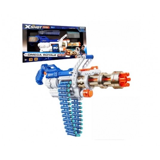 ZURU X-SHOT MINIGUN OMEGA ROYALE /2 -zdjęcie numer 1