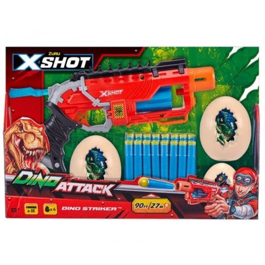 ZURU X-SHOT PISTOLET DINO STRIKER /6 -zdjęcie numer 1