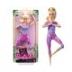 BARBIE MADE TO MOVE GIMNASTYCZKA CIEMNY BRĄZ /4 -zdjęcie numer 1