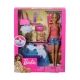 BARBIE ZESTAW KĄPIEL PIESKÓW LALKA + AKCESORIA /6 -zdjęcie numer 1