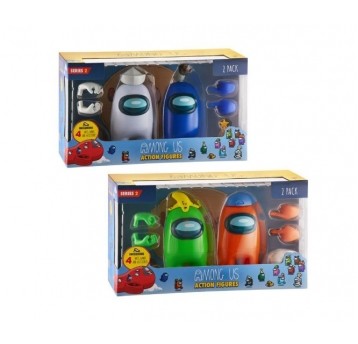 AMONG US FIGURKA AKCJI 2-PACK ASST /6