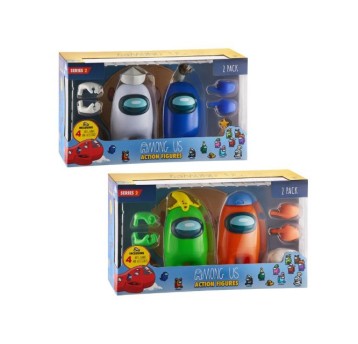AMONG US FIGURKA AKCJI 2-PACK ASST /6