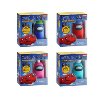AMONG US SERIA 2 CREWMATE FIGURKA + AKCESORIA MIX