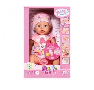 BABY BORN MAGIC GIRL LALKA BOBAS 43cm /6