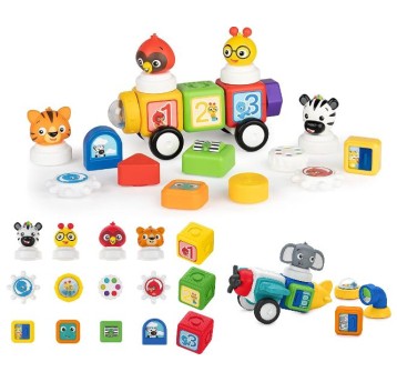 BABY EINSTEIN KLOCKI MAGNETYCZNE 20el. BROWN BOX/1