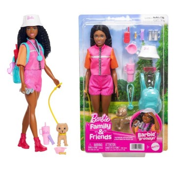 BARBIE BROOKLYN LALKA PRZYGODA NA ŁONIE NATURY