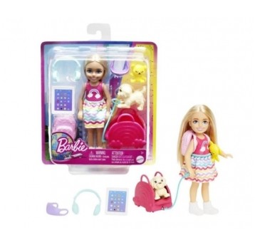 BARBIE CHELSEA LALKA W PODRÓŻY /6