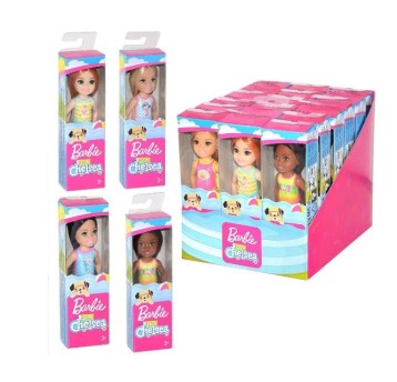 BARBIE CHELSEA PLAŻOWA LALKA ASST /18