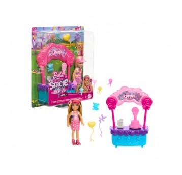 BARBIE CHELSEA STACIE ZESTAW STOISKO Z LIZAKAMI /4