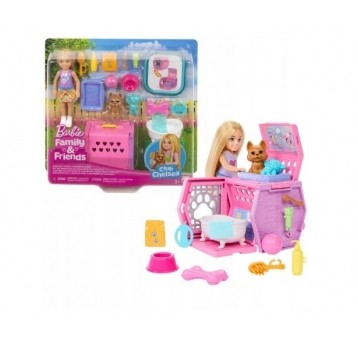 BARBIE CHELSEA ZESTAW TRANSPORTER DLA PIESKA /3