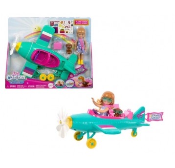 BARBIE CHELSEA ZESTAW Z AWIONETKA PILOT/3