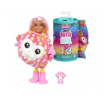BARBIE CUTIE REVEAL LALKA CHELSEA MAŁPKA /4