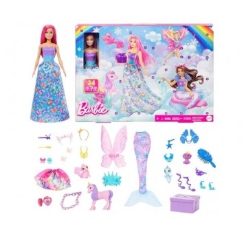 BARBIE DREAMTOPIA KALENDARZ ADWENTOWY + LALKA/4