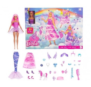 BARBIE DREAMTOPIA LALKA + 24 AKCESORIA /4