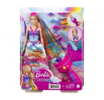 BARBIE DREAMTOPIA ZAKRĘCONE WŁOSY ZAPLATACZ /6