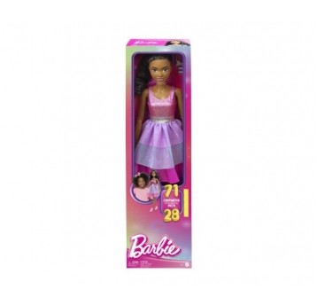 BARBIE DUŻA LALKA 71CM RÓŻOWA SUKIENKA / 1