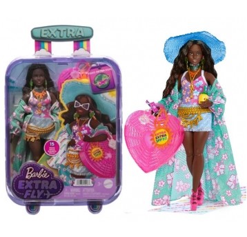 BARBIE EXTRA FLY LALKA PLAŻOWA W PODRÓŻY /4