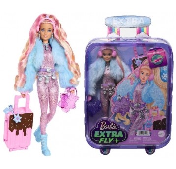 BARBIE EXTRA FLY LALKA ZIMOWA W PODRÓŻY /4