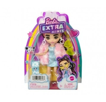 BARBIE EXTRA MINIS LALKA W FUTRZE / 3