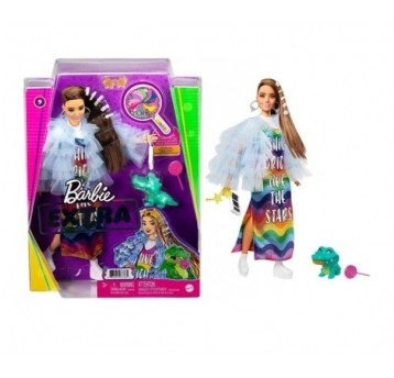 BARBIE EXTRA MODA LALKA + ZWIERZĄTKO /4