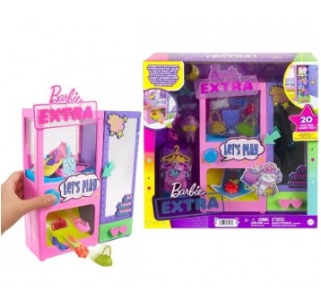BARBIE EXTRA ZESTAW KREATOR STYLU SZAFA + AKC.