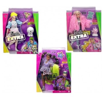 BARBIE FASHIONISTAS EXTRA MODA LALKA +AKCESORIA /4