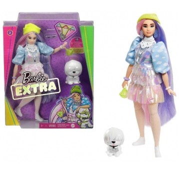 BARBIE FASHIONISTAS EXTRA MODA LALKA Z PIESKIEM /4