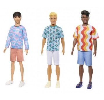 BARBIE FASHIONISTAS LALKA KEN ASST /4