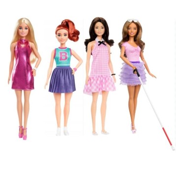 BARBIE FASHIONISTAS LALKA MODNE PRZYJACIÓŁKI /4