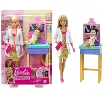 BARBIE KARIERA LALKA PEDIATRA /6