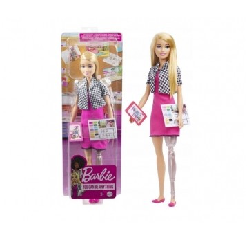 BARBIE KARIERA LALKA PROJEKTANTKA WNĘTRZ /6