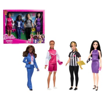 *** BARBIE KARIERA ZESTAW 4 LALEK EDYCJA SPORT/4