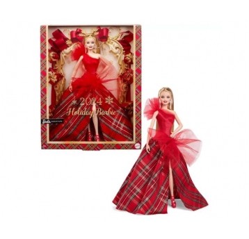 *** BARBIE LALKA BLOND ŚWIĄTECZNA HOLIDAY 2024 /3