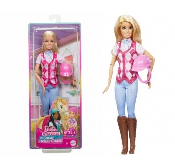 BARBIE LALKA DŻOKEJKA BLONDYNKA /4