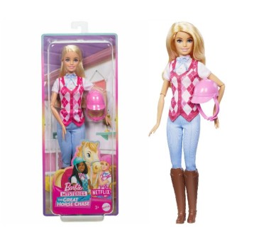 BARBIE LALKA DŻOKEJKA BLONDYNKA /4