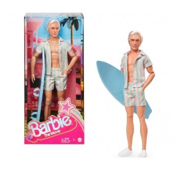 BARBIE LALKA FILMOWA KEN SURFER Z DESKĄ RYAN /3
