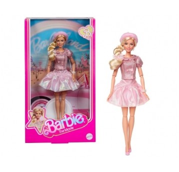 BARBIE LALKA FILMOWA SIGNATURE RÓŻOWA SUKIENKA./1